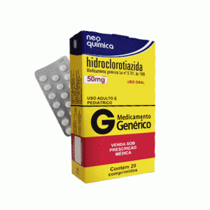 Hidroclorotiazida – 50mg