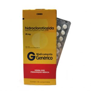 Hidroclorotiazida 25mg
